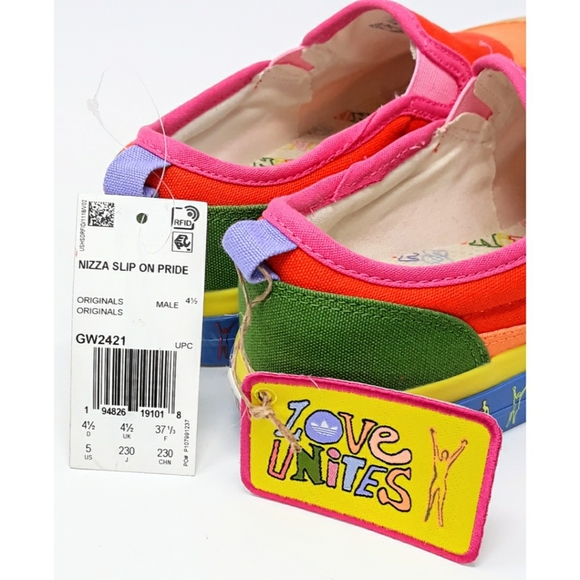 Adidas Nizza Slip On Pride sneakers - Picture 5 of 10